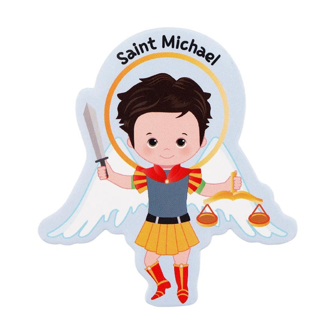 Saints for Boys Foam Magnets