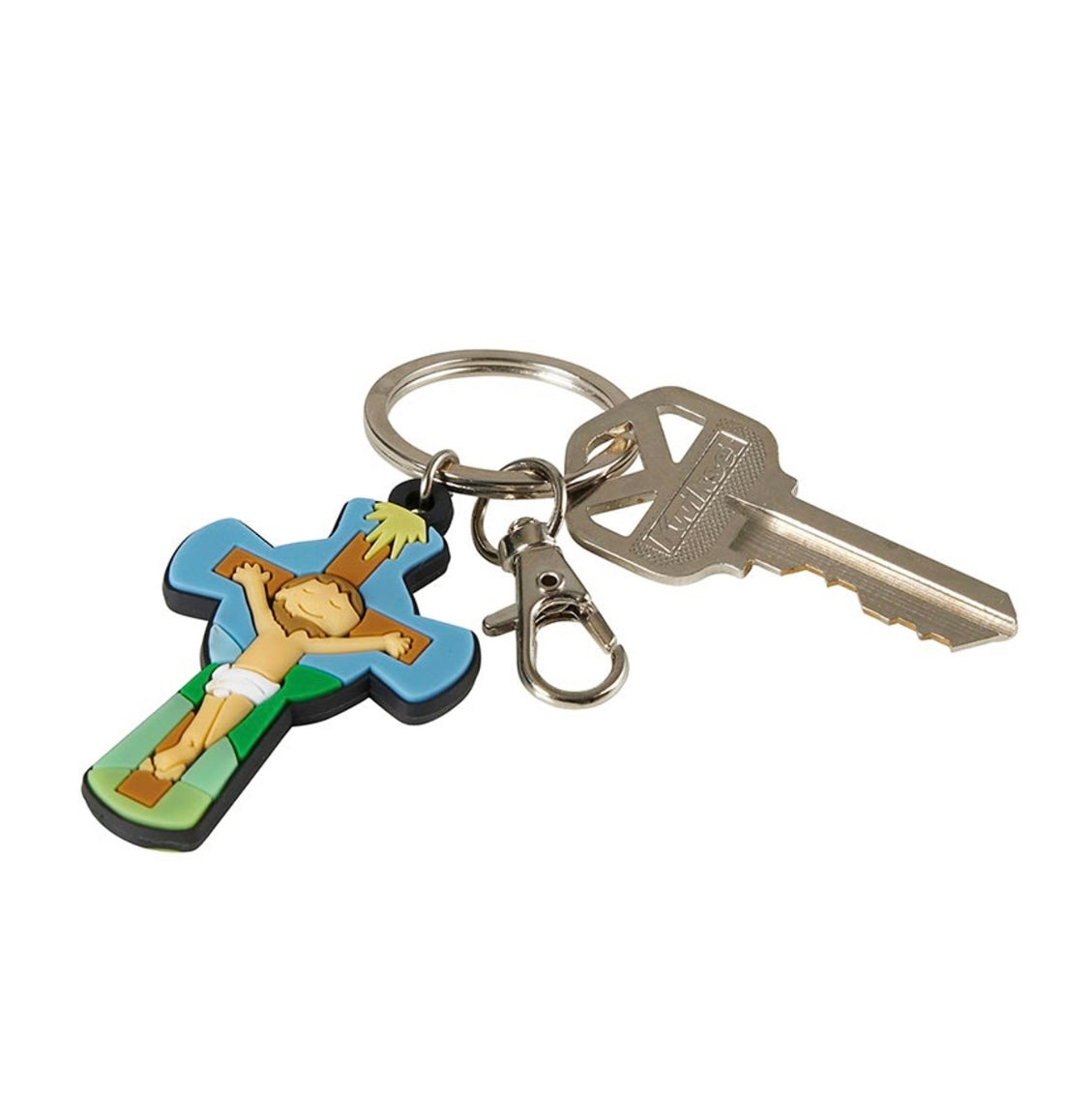 Tiny Devotions Crucifix Key Chain