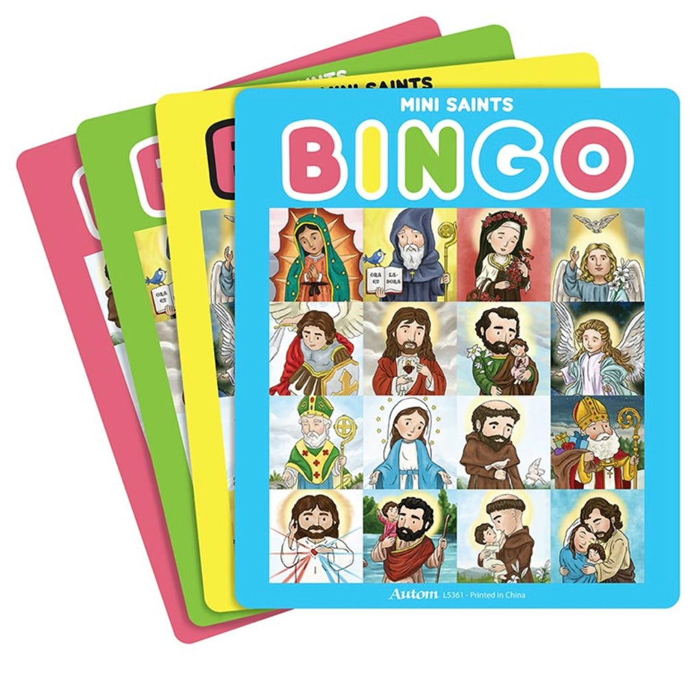 Mini Saints Bingo Game Set