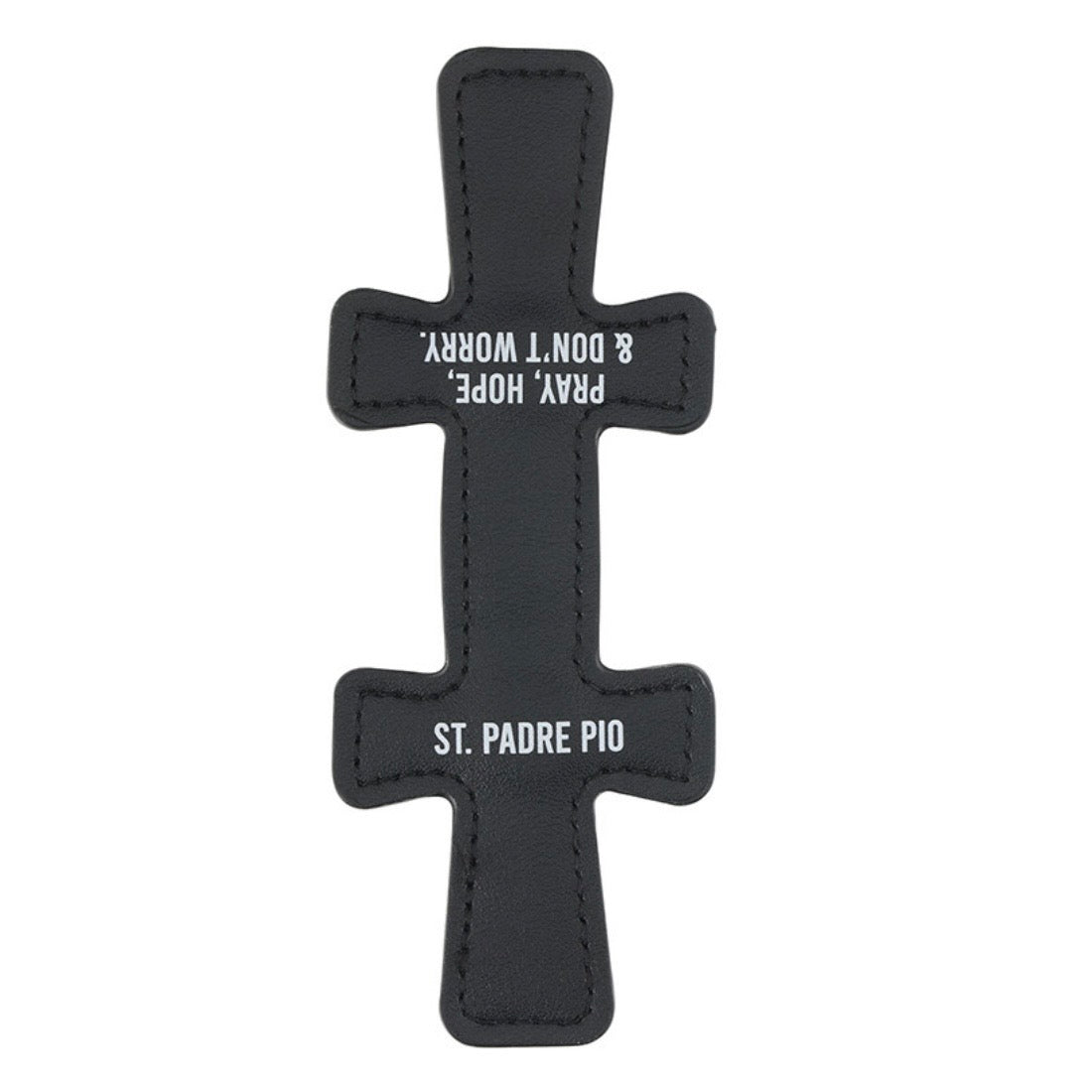 Bookmark - St. Pio Pray, Hope, Don't Worry Cross Magnetic
