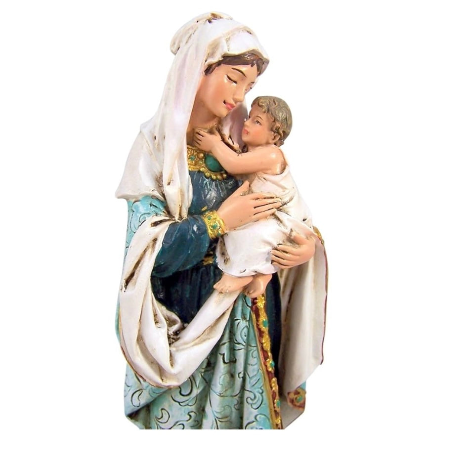 Adoring Madonna & Child Ave Maria Musical Figurine