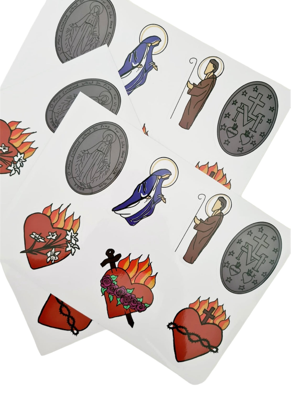 Sacred Vinyl Stickers