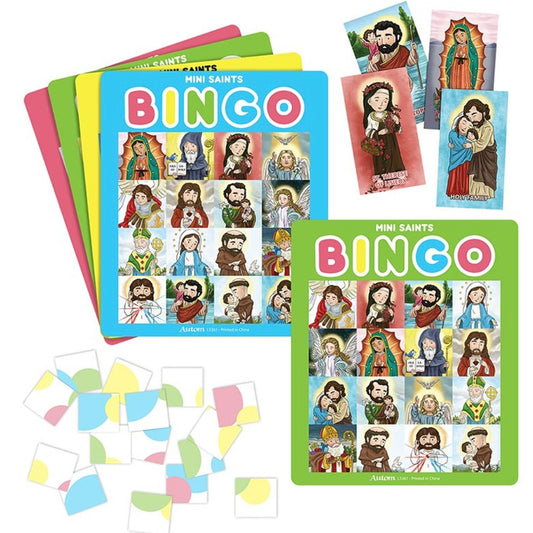 Mini Saints Bingo Game Set