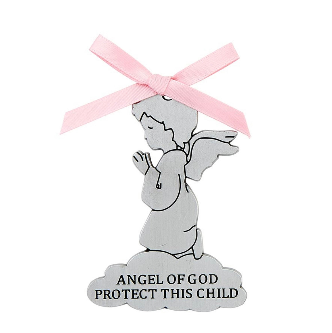 Angel of God Crib Medal