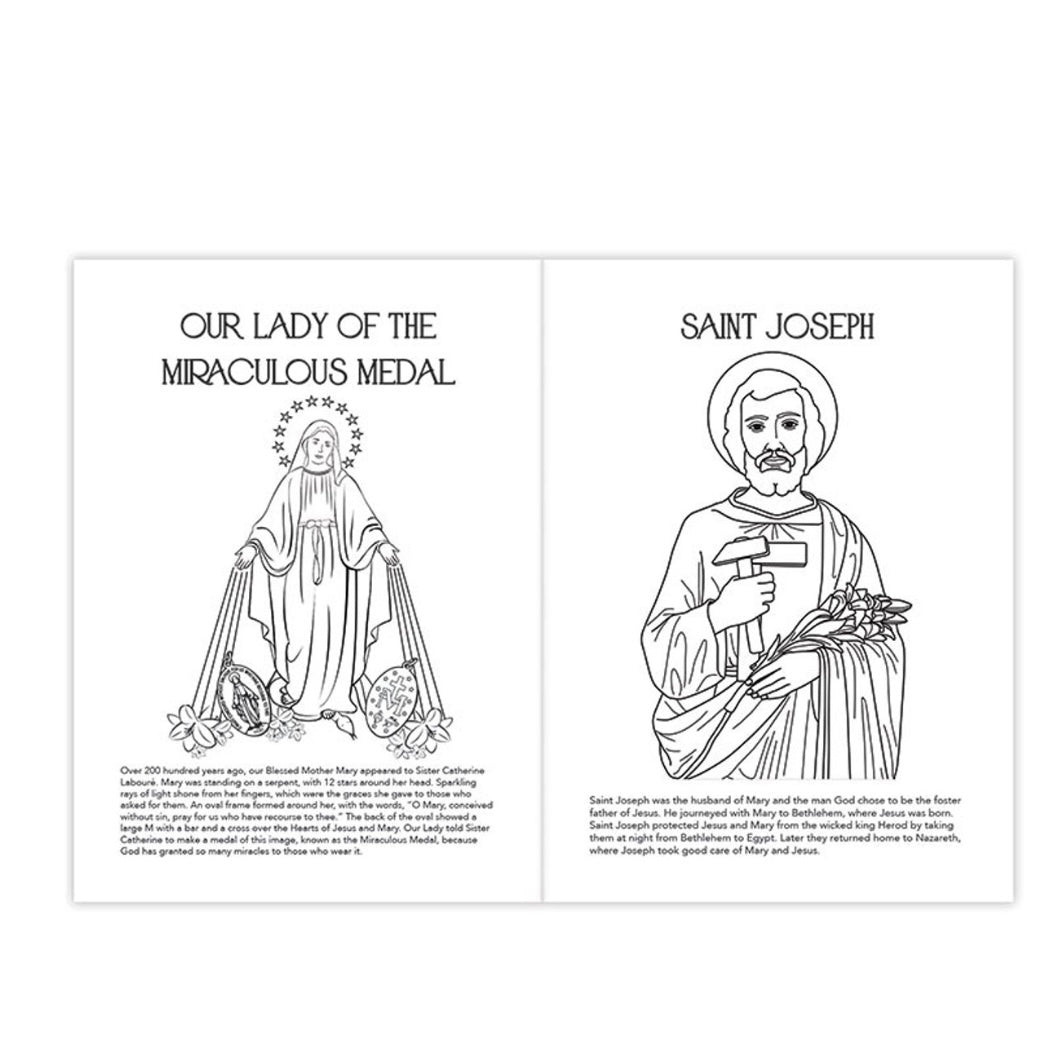 The Saints Colouring Book