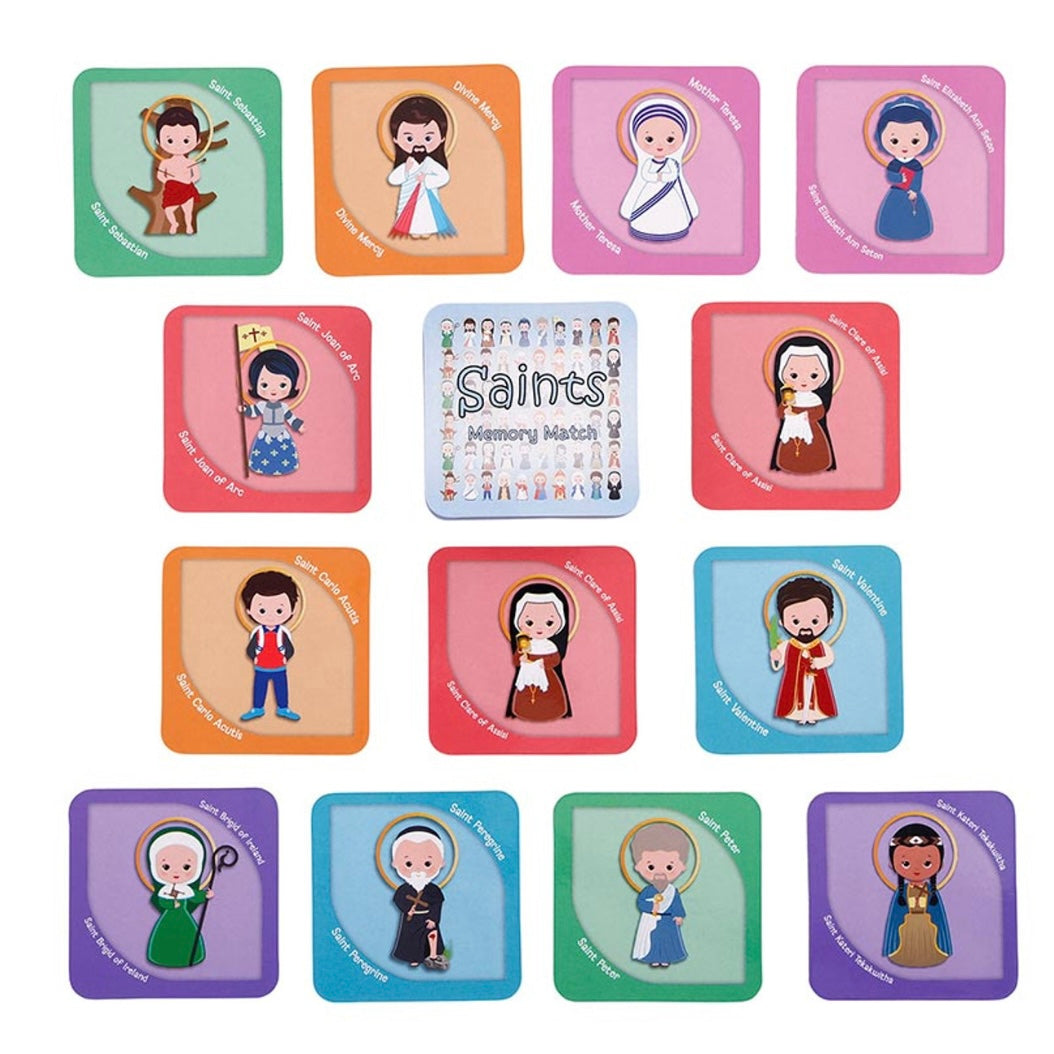 Saints Memory Match Game Series 1