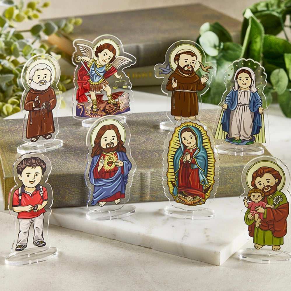 Saint Acrylic Statuette