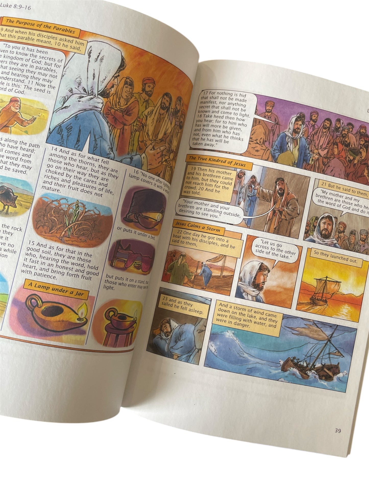 The Catholic Comic Book Bible: The Gospel of Luke