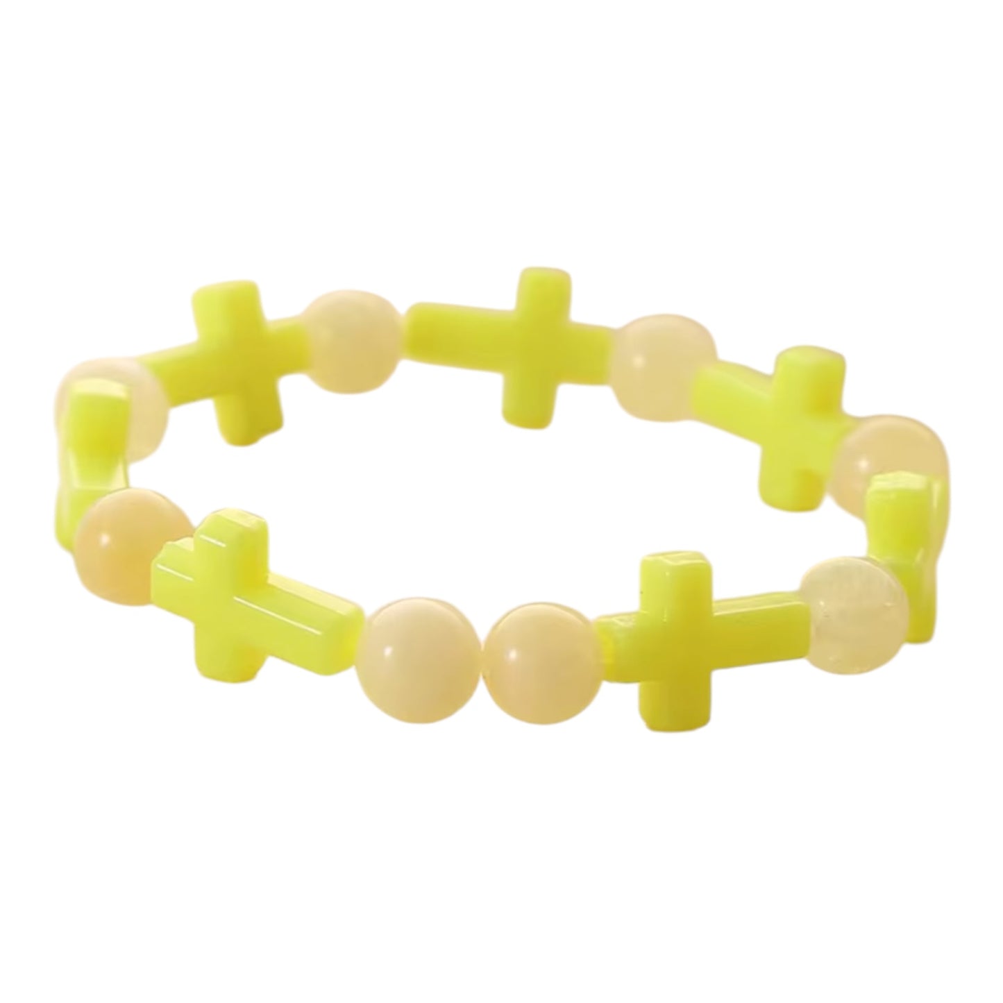 Cross Beaded Children’s Bracelet
