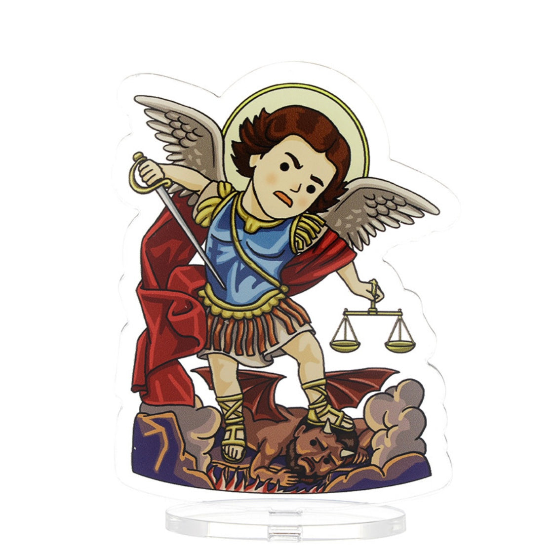 Saint Acrylic Statuette