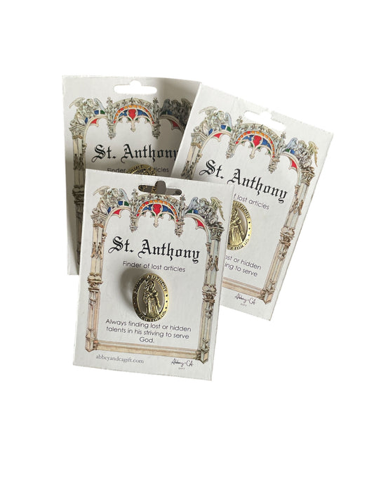Saint Anthony Lapel Pin