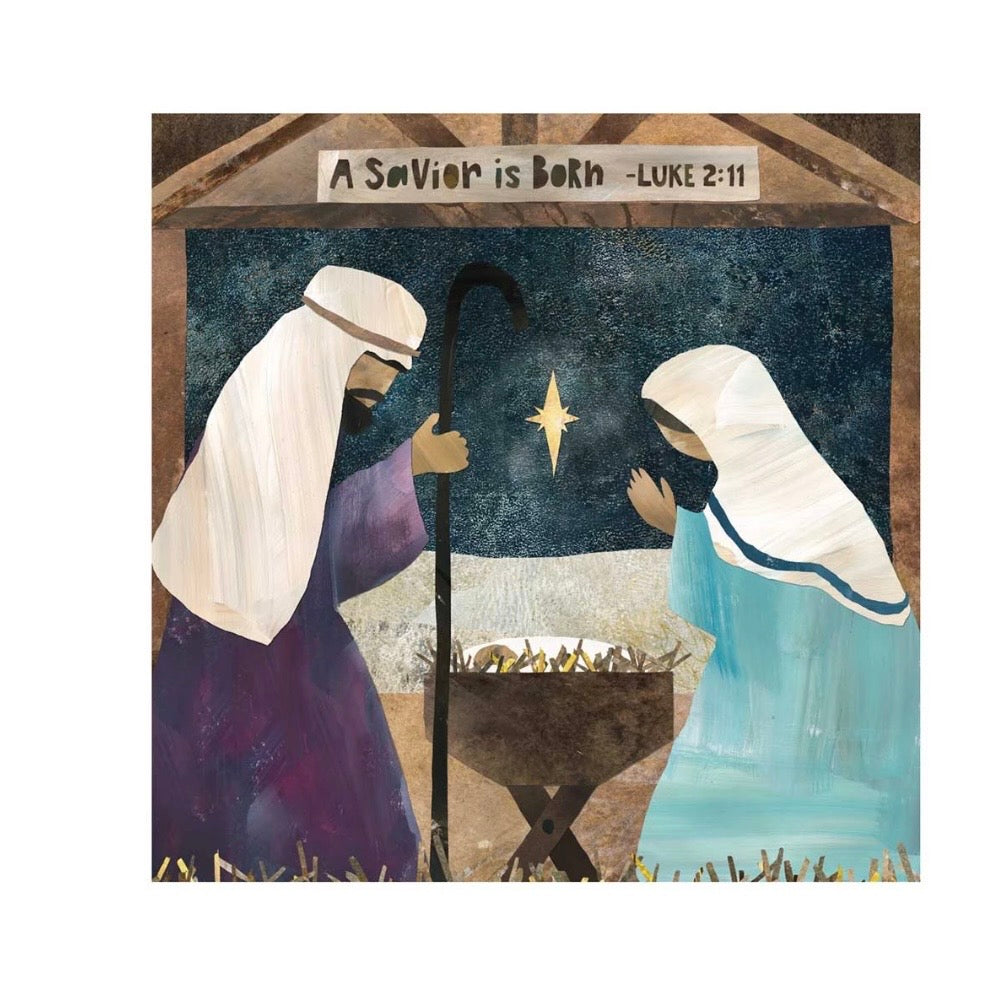 Christmas Nativity Christmas Card Set (24 cards and 24 envelopes)