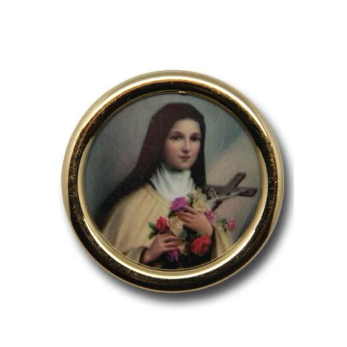 Car Plaque Round St Therese