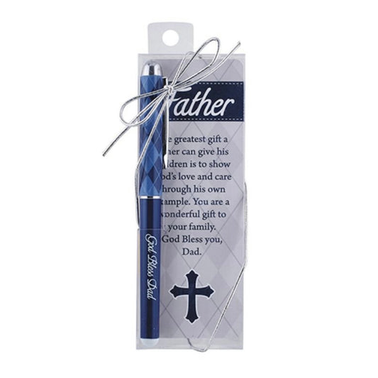 Father Gift Pen with Scripture Bookmark