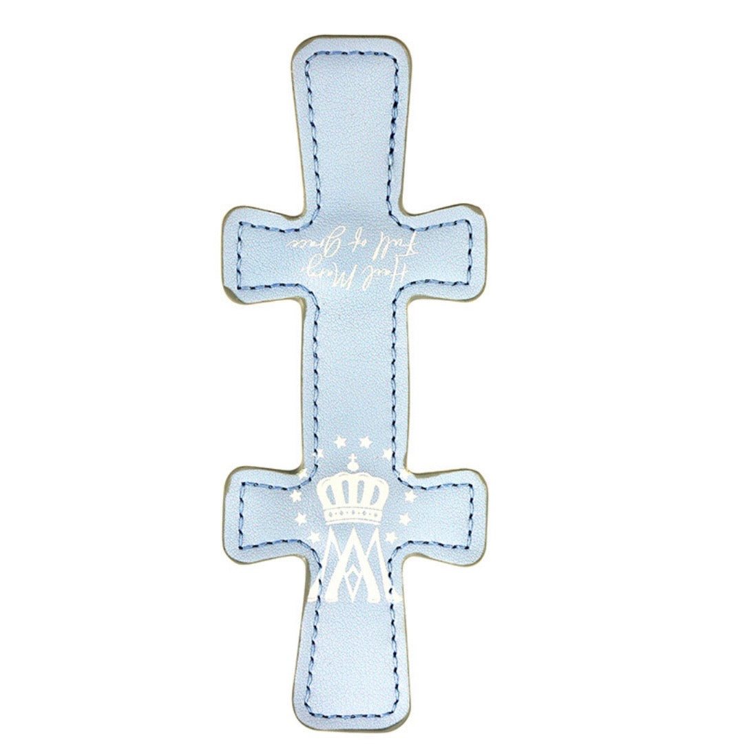 Bookmark - Our Lady of Grace Hail Mary Cross Magnetic