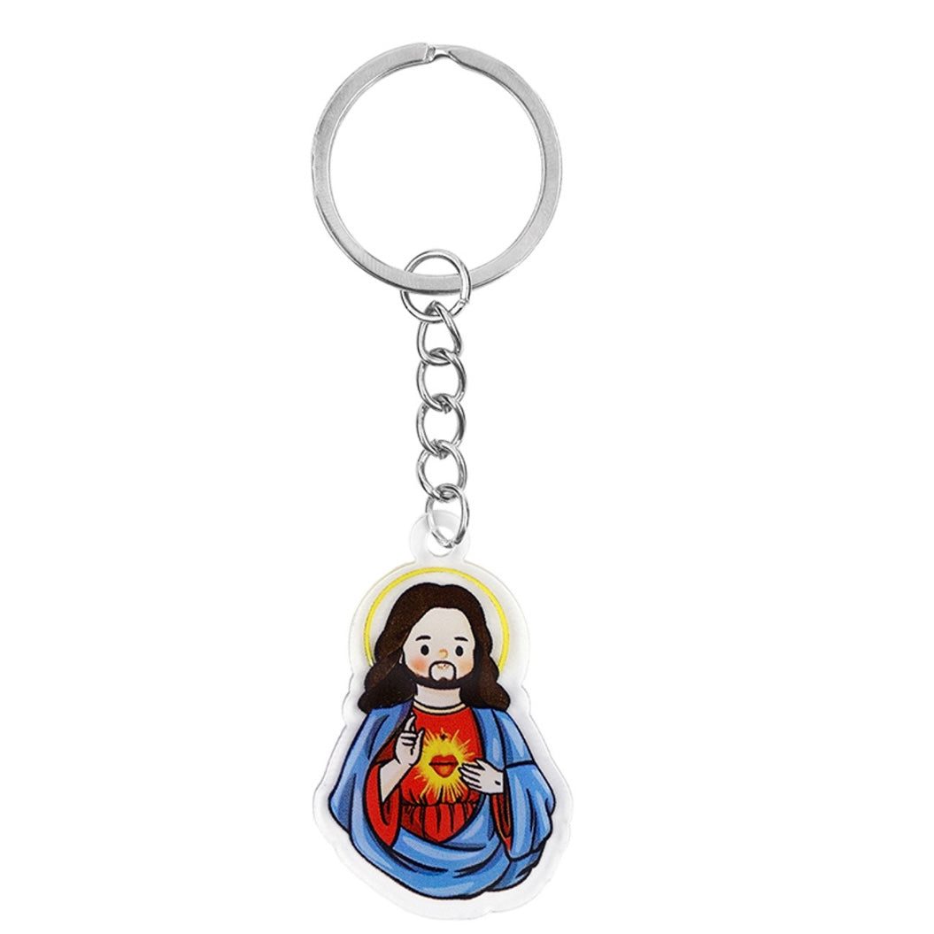 Holy Acrylic Key Chain