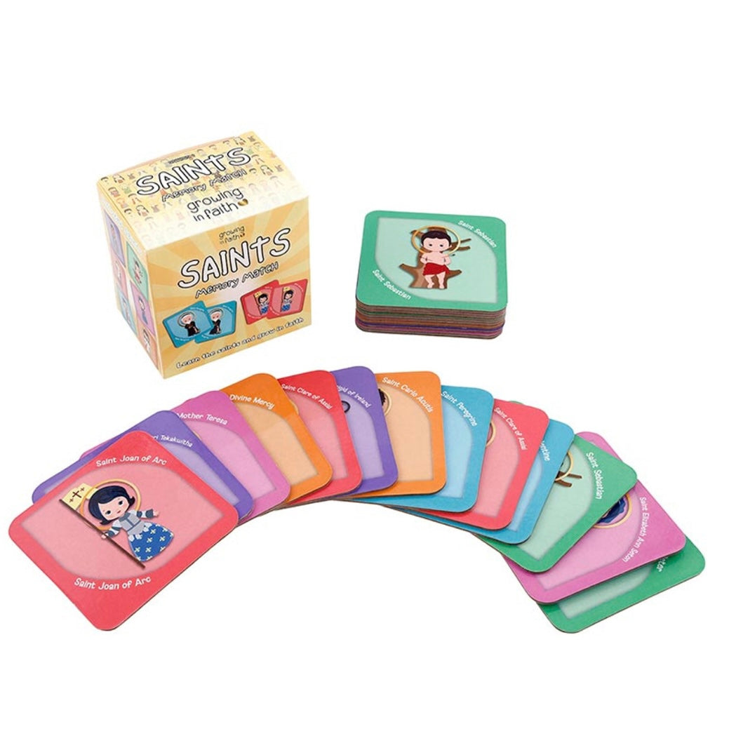 Saints Memory Match Game Series 1
