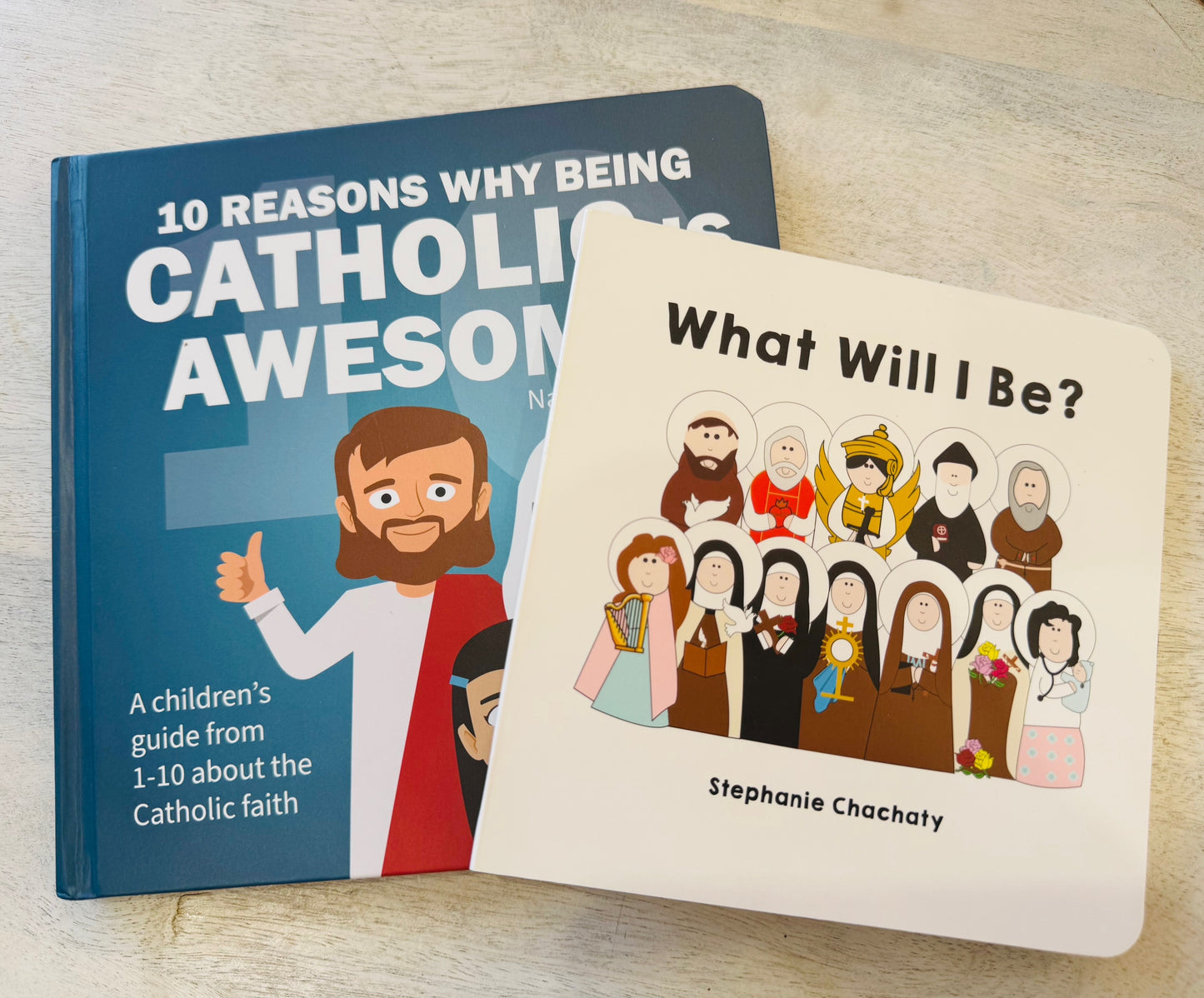 “What Will I Be?” + 10 Reasons Why Being Catholic Is Awesome Bundle set