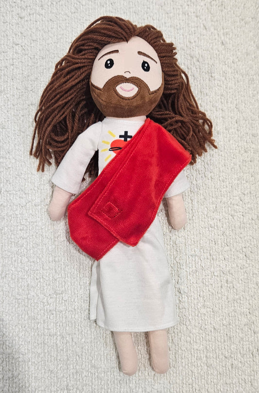 Sacred Heart Of Jesus Rag Doll