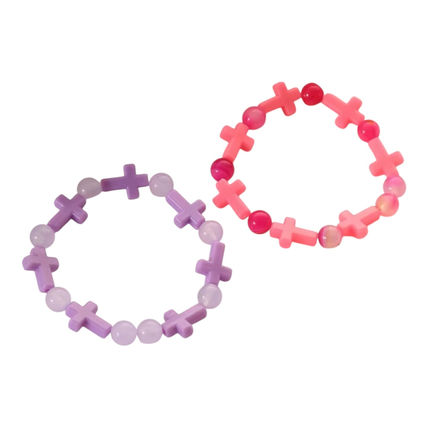 Cross Beaded Children’s Bracelet