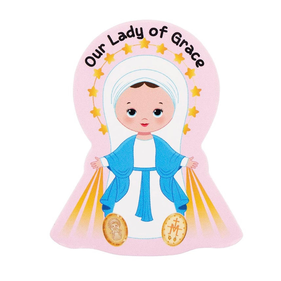 Saints for Girls Foam Magnets