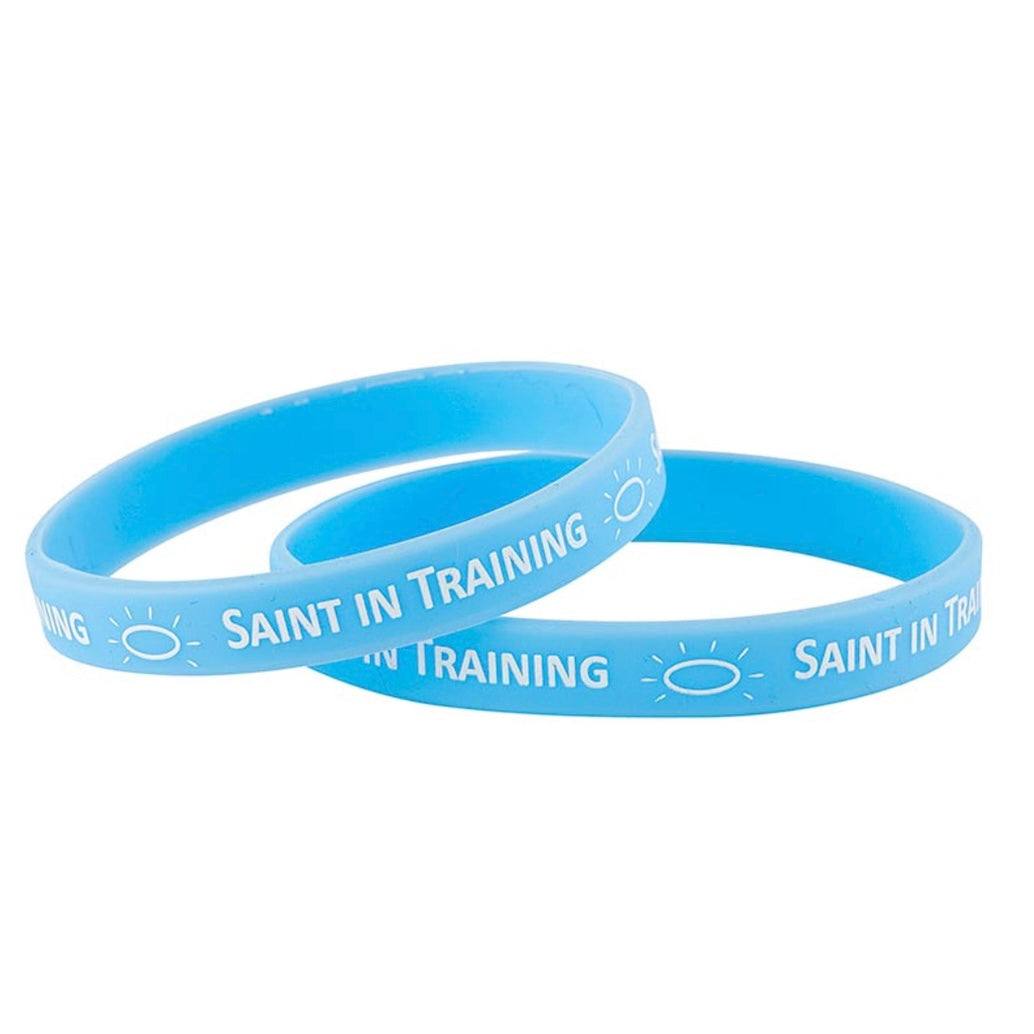 Mini Saints Saint in Training Silicone Bracelet