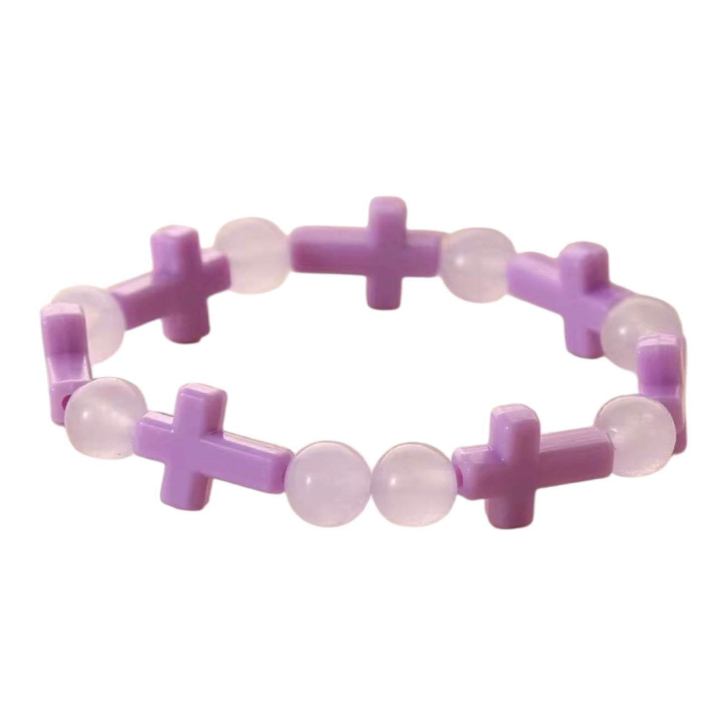 Cross Beaded Children’s Bracelet