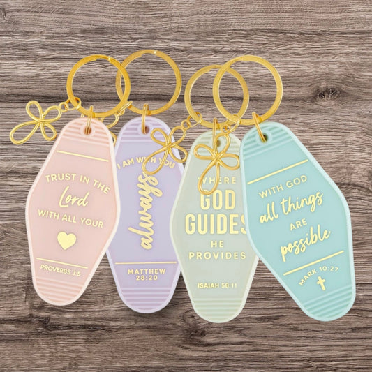 Scripture Keytag