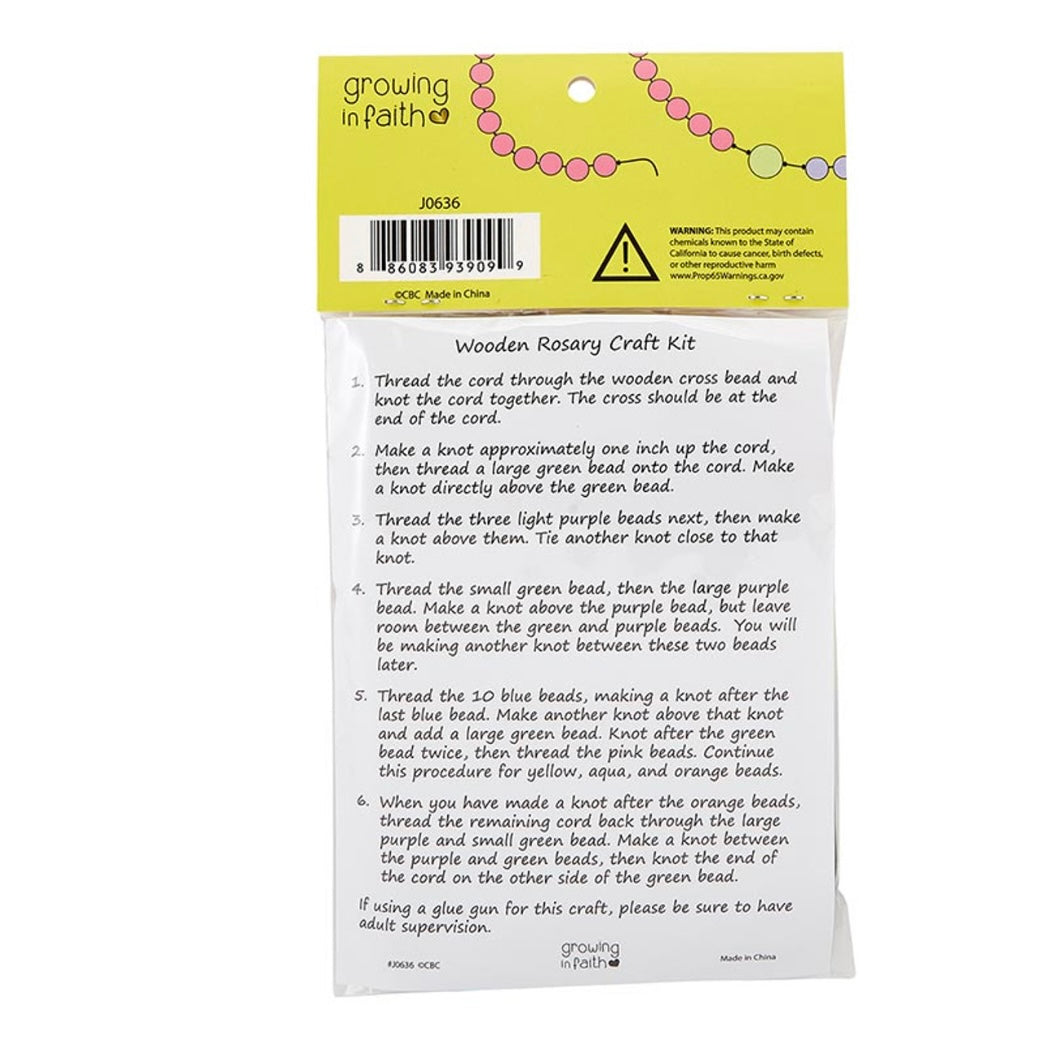 Multicolor Make-Your-Own Rosary Kit
