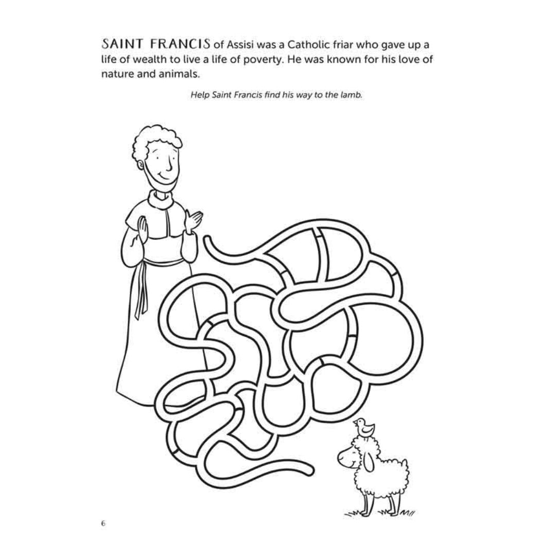 Aquinas Kids The Saints Activity Book