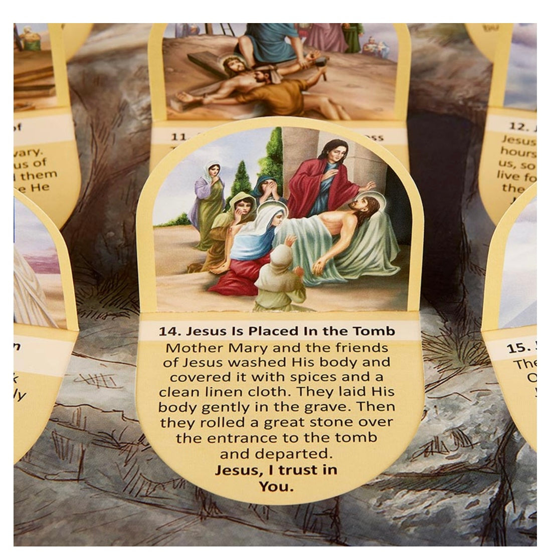 Stations of the Cross Pop-Up Card