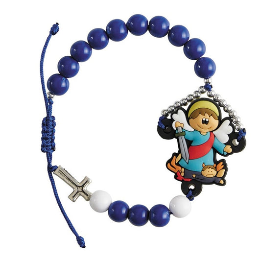 Tiny Devotions St. Michael Rosary Bracelet