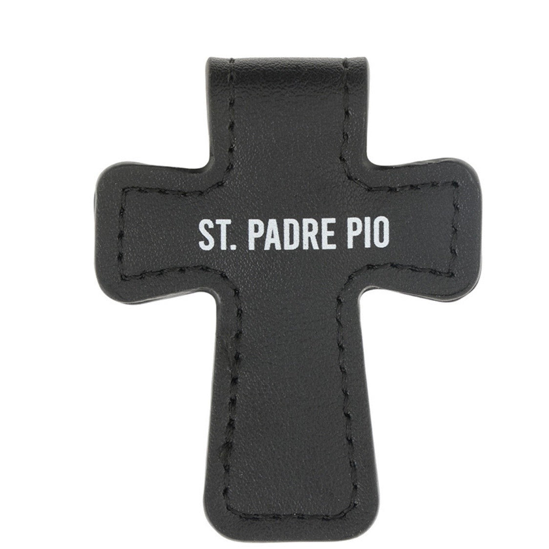 Bookmark - St. Pio Pray, Hope, Don't Worry Cross Magnetic