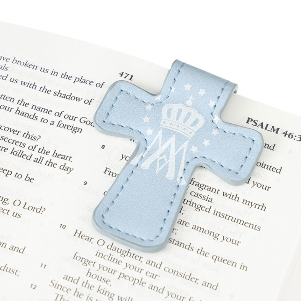 Bookmark - Our Lady of Grace Hail Mary Cross Magnetic