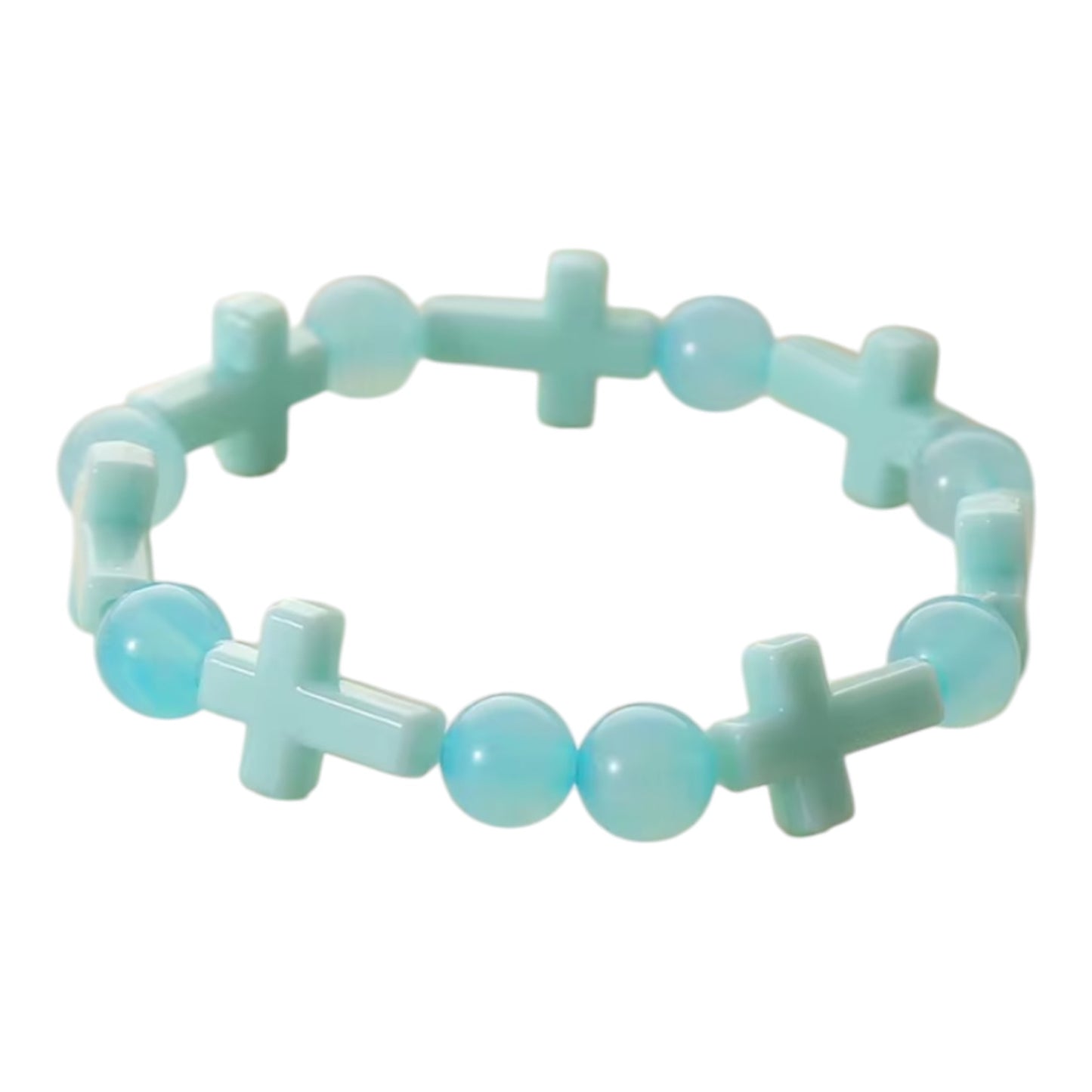 Cross Beaded Children’s Bracelet
