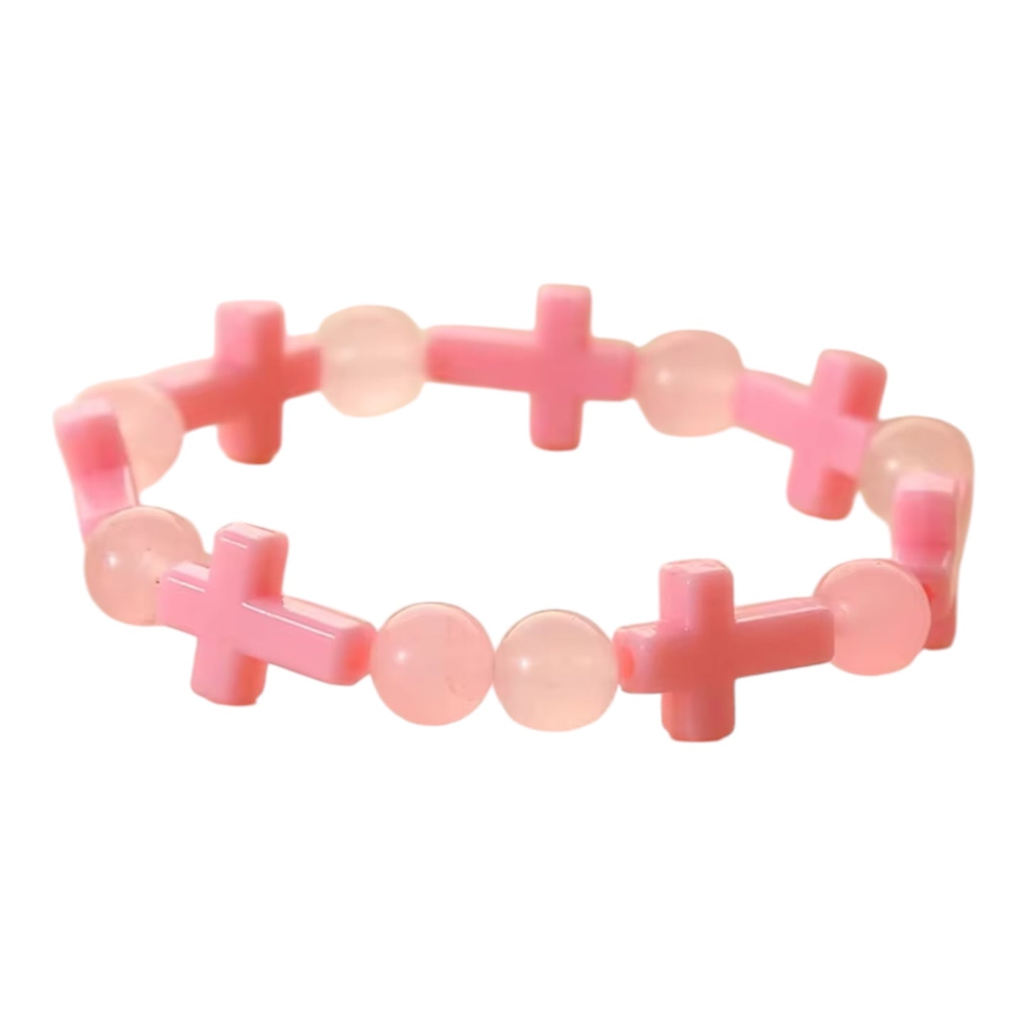 Cross Beaded Children’s Bracelet