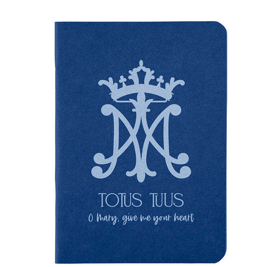 O Mary Totus Tuus Kraft Notebook