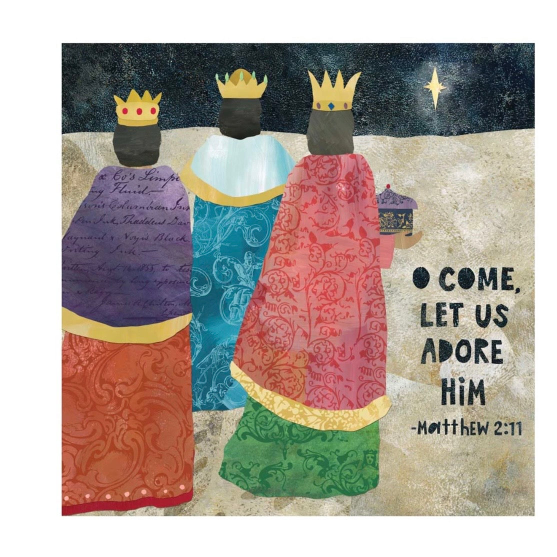 Christmas Nativity Christmas Card Set (24 cards and 24 envelopes)