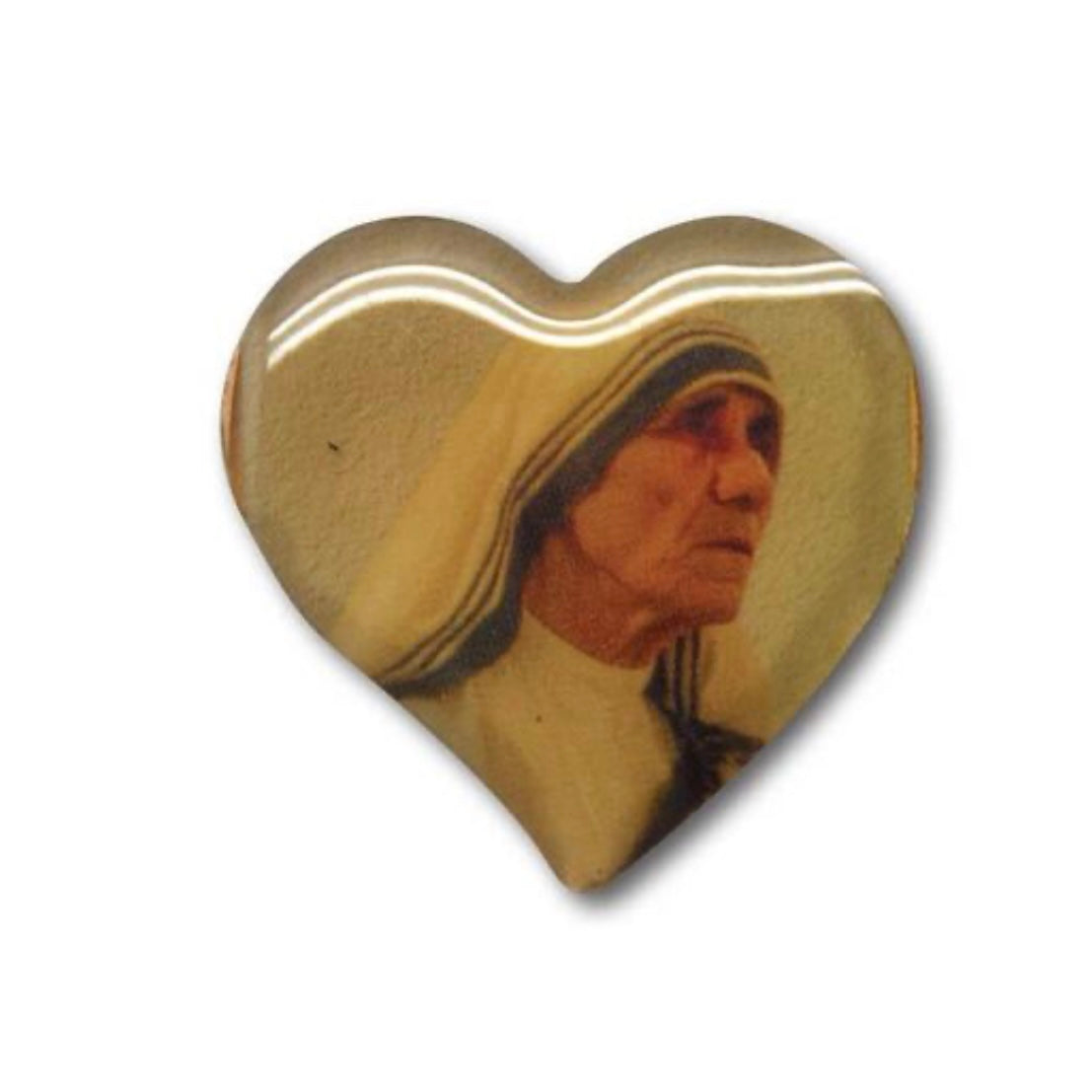 Car Plaque Mother Teresa Heart