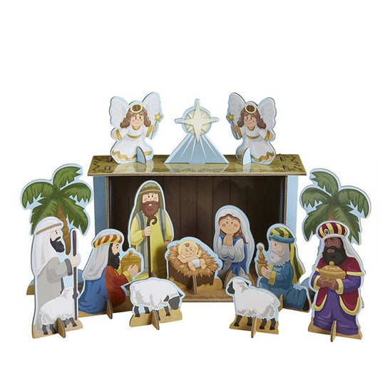 Chipboard Nativity Set