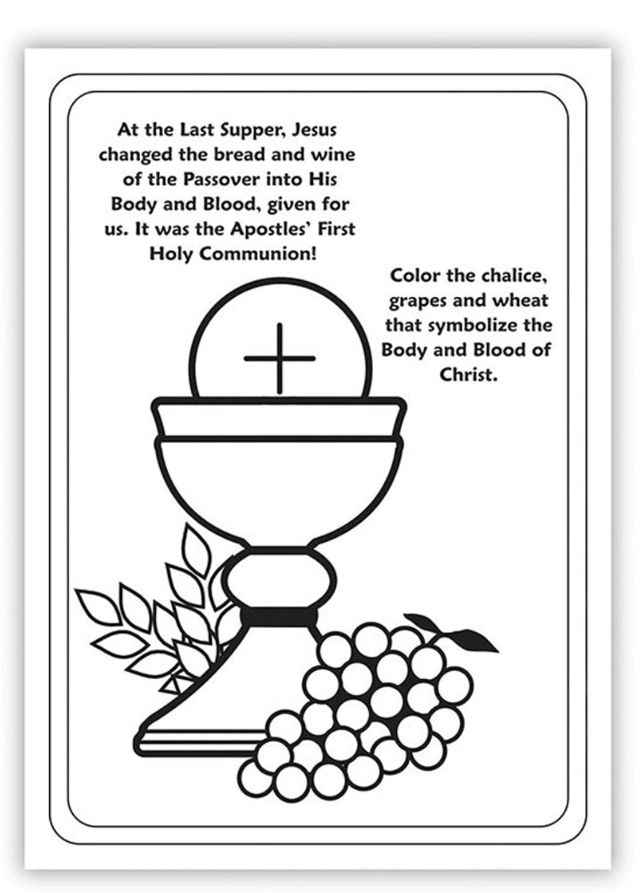 My First Holy Communion Activity Book