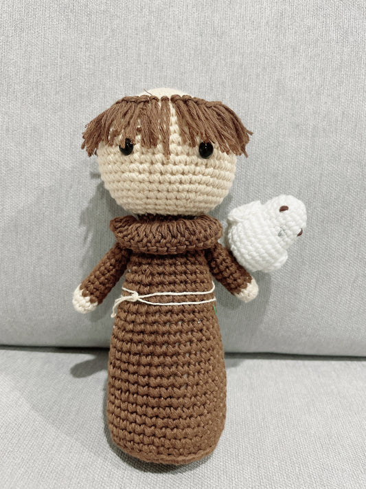 Crochet Dolls - Saint Francis/ Saint Anthony