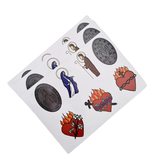 Sacred Vinyl Stickers